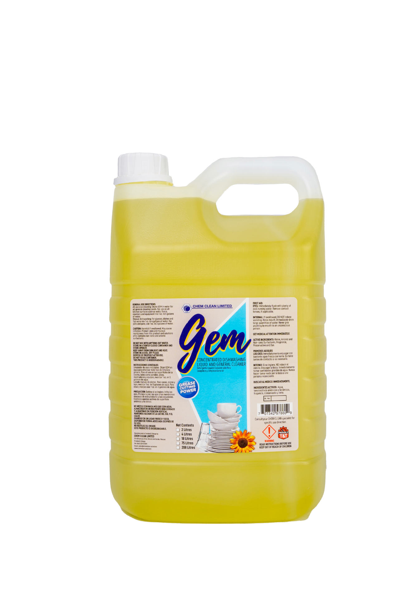 Gem Dishwashing Liquid